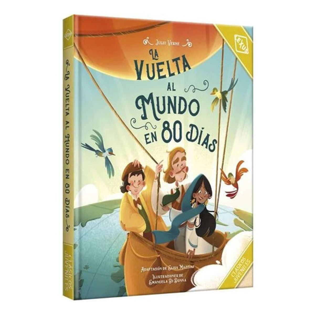 GENERICO - Libro La Vuelta Al Mundo En 80 Dias Clasicos Juveniles Lexus