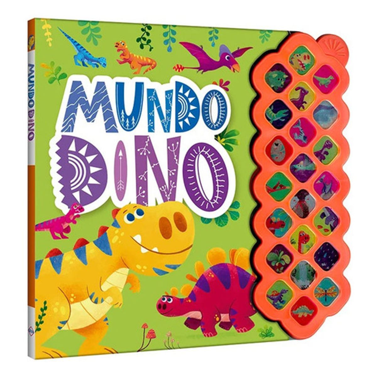 GENERICO - Libro Infantil Mundo Dino - 22 Sonidos - Lexus Nuevoorigina