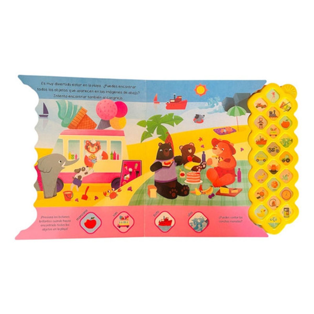 GENERICO - Libro Primeras Palabras - 22 Sonidos - Lexus Nuevooriginal