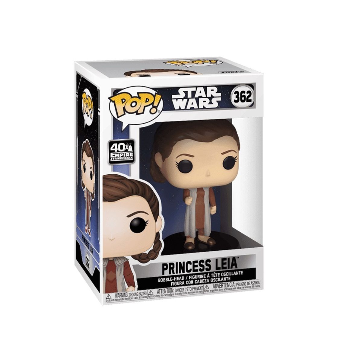 FUNKO - Funko Pop Star Wars – Princesa leia 362 + Protector