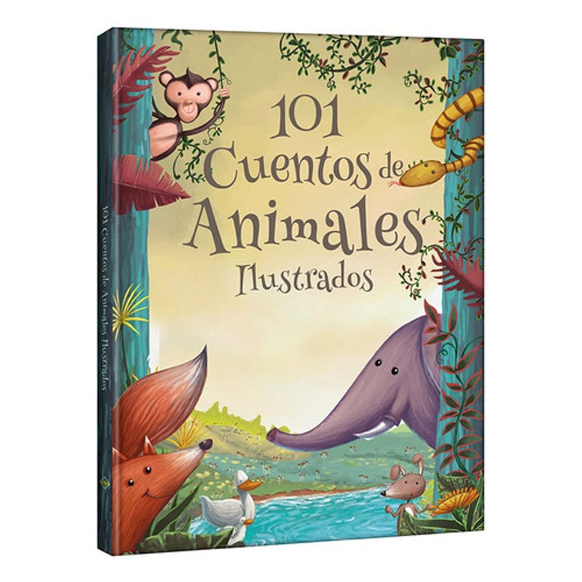 GENERICO - Libro 101 Cuentos De Animales Ilustrados - Lexus