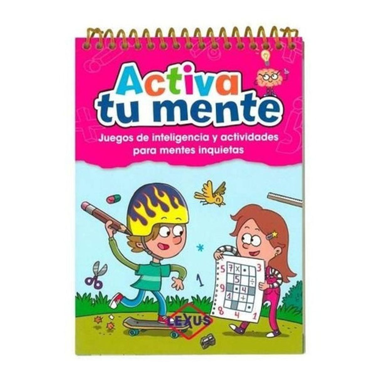GENERICO - Activa Tu Mente Libro Juegos Y Actividades Mentes Inquietas