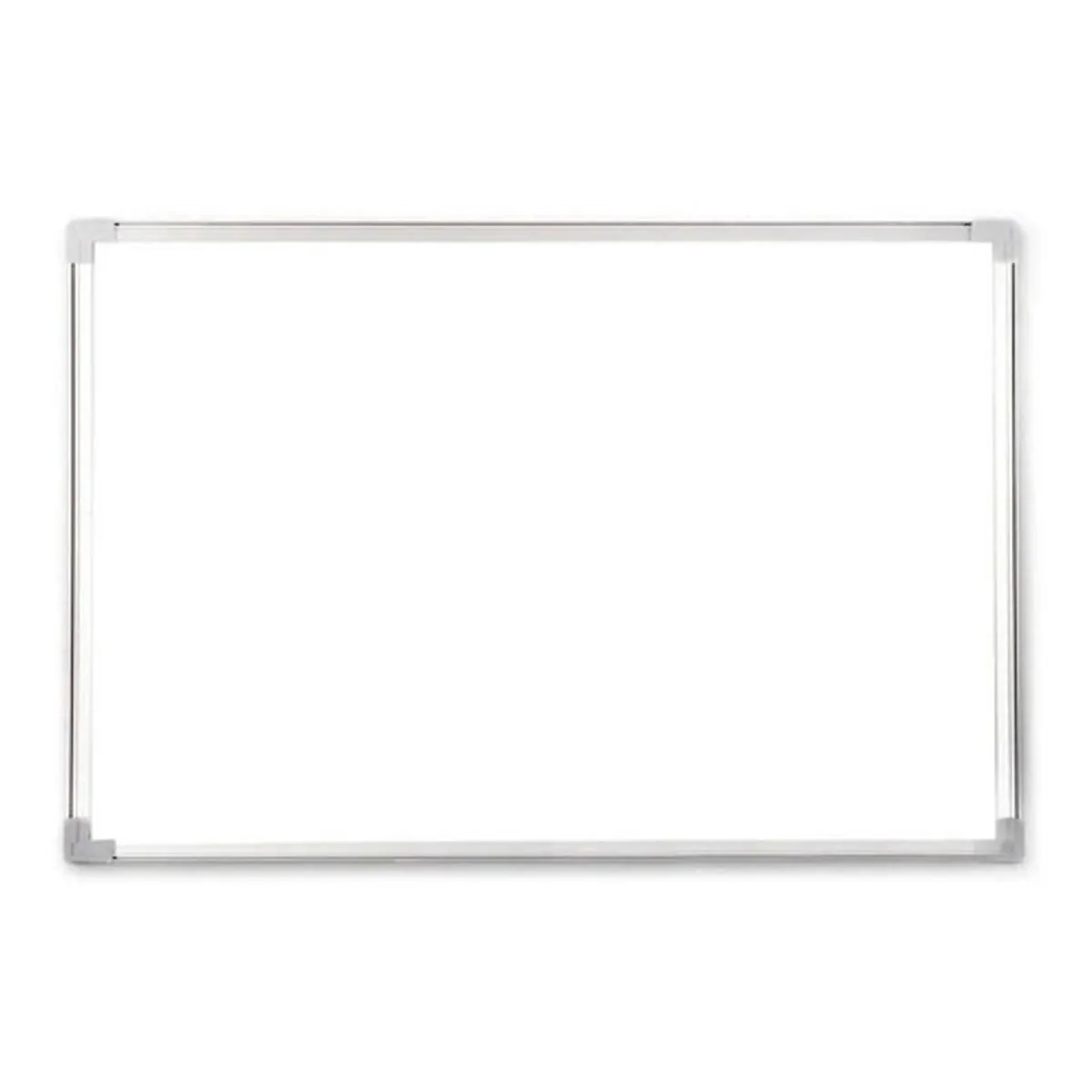 GENERICO - Pizarra Acrílica Magnética Marco Aluminio Tamaño Mesa Blanco