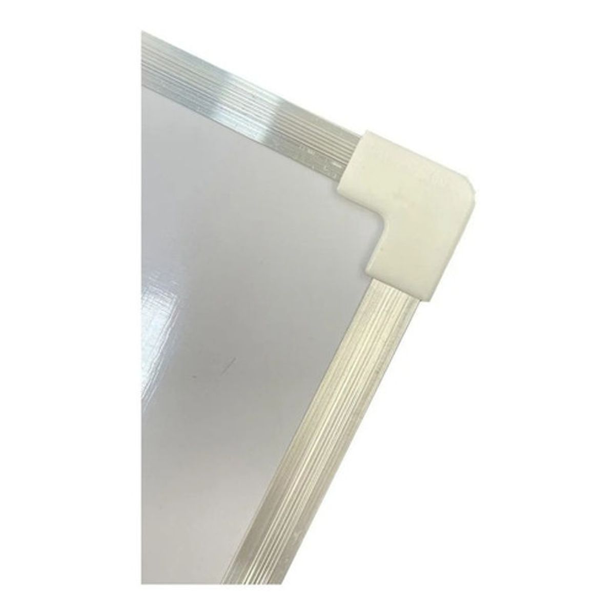 GENERICO - Pizarra Acrílica Magnética Marco Aluminio Tamaño Mesa Blanco