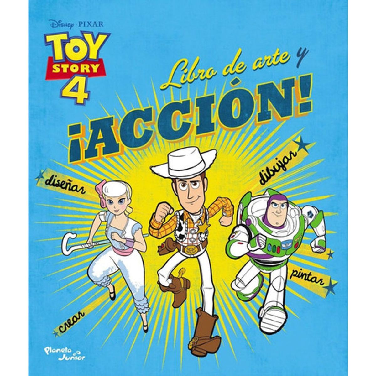GENERICO - Toy Story 4 Libro De Arte Y ¡accion - Planeta Junior