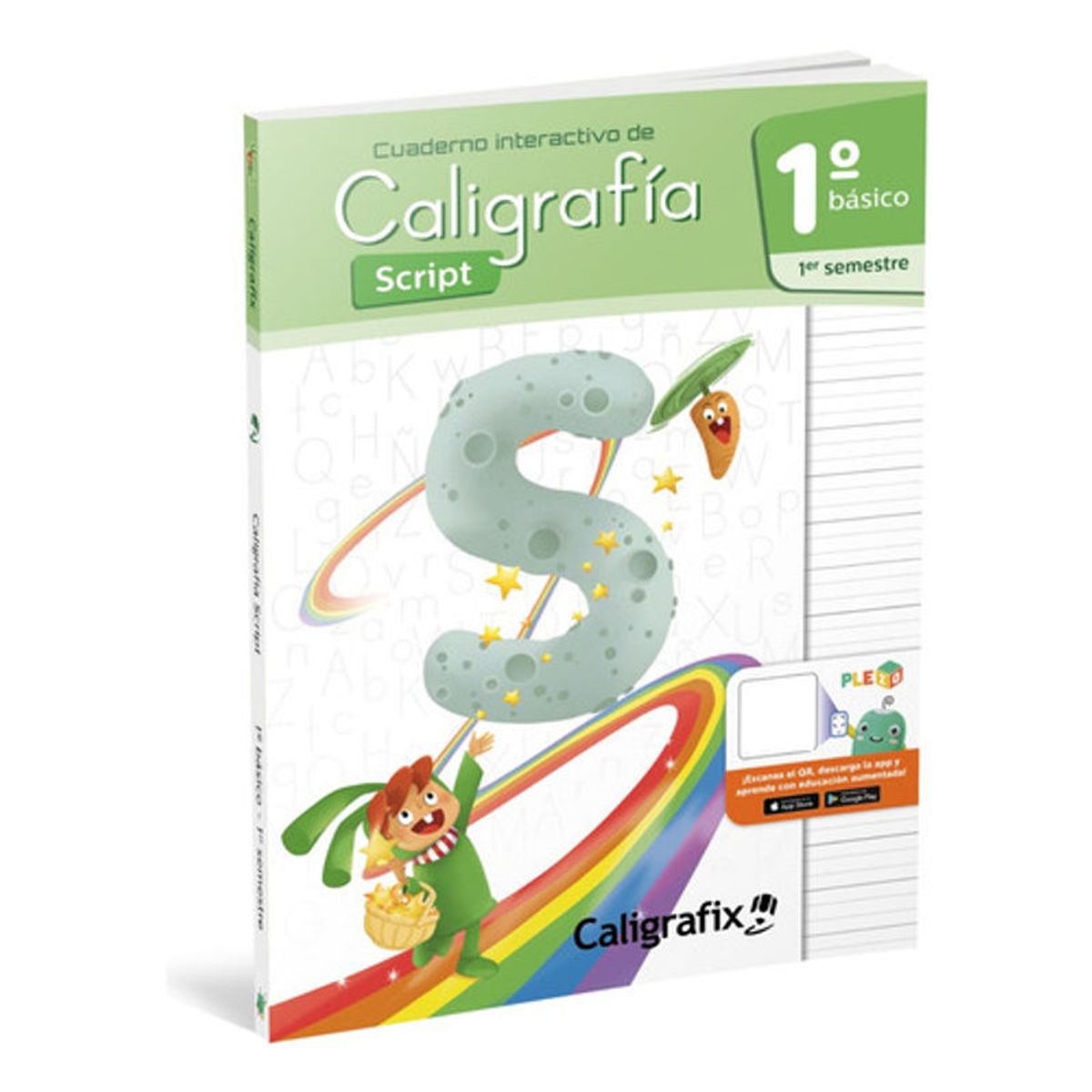 CALIGRAFIX - Caligrafix Cuaderno Caligrafia Script 1 Basico 1 Semestre