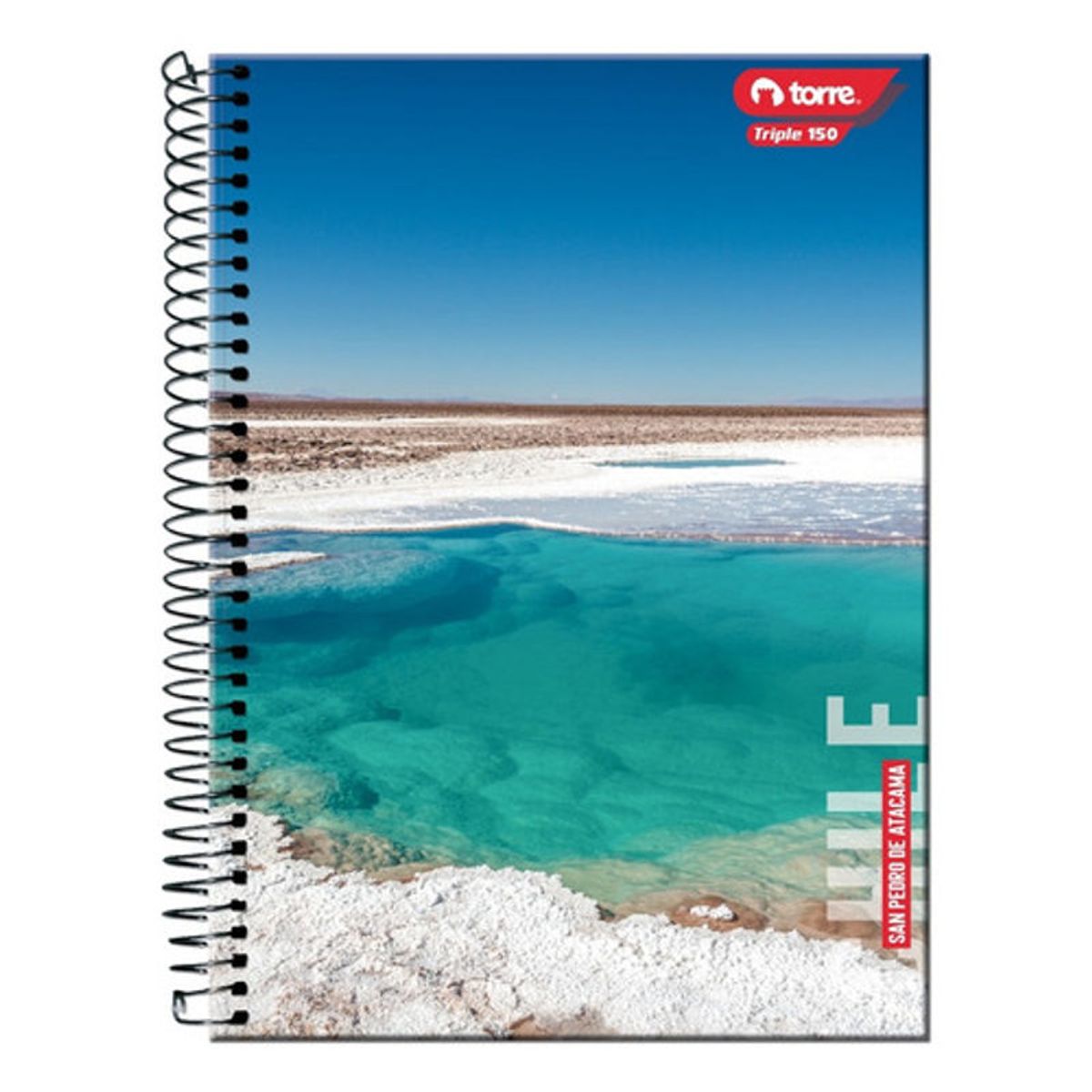 GENERICO - Pack 4 Cuadernos Triple Torre Matem 7mm 150 Hojas Unisex