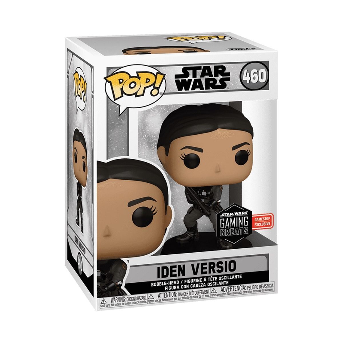 FUNKO - Funko Pop Star Wars – Iden Versio 460 + Protector