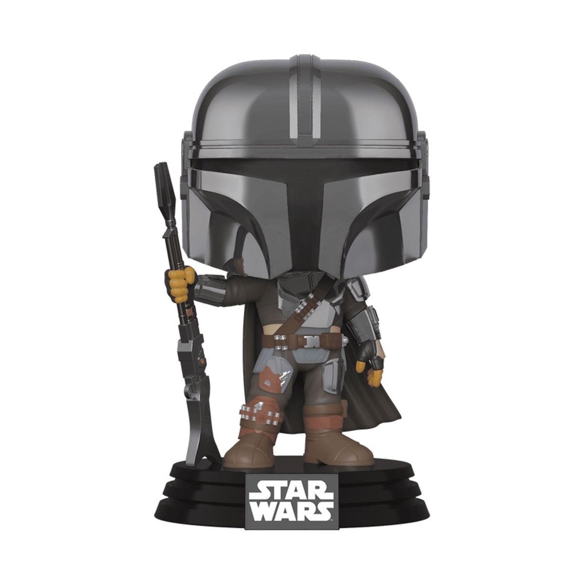 FUNKO - Funko Pop Star Wars – The Mandalorian 345 + Protector