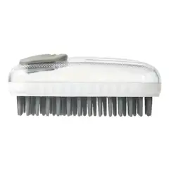 GENERICO - Cepillo De Baño Perro Gato Silicona Con Dispensador