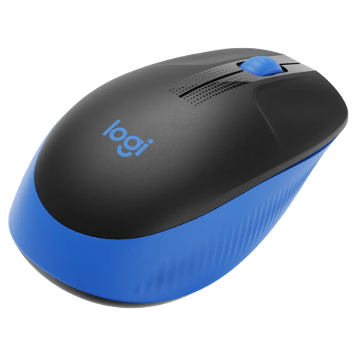 LOGITECH - Mouse Logitech M190 Full-Size Wireless Azul