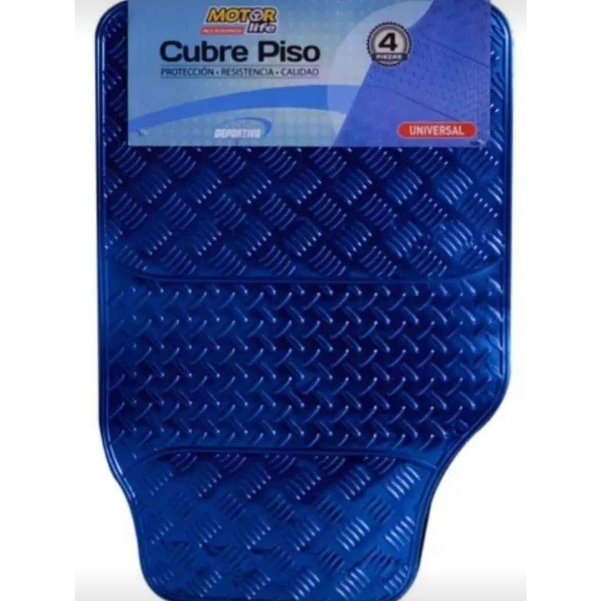 GENERICO - Alfombra o pisos para autos azul