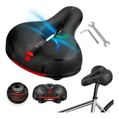 EVERSO - Asiento Sillin Bicicleta Cojín Suave Impermeable Prostátic