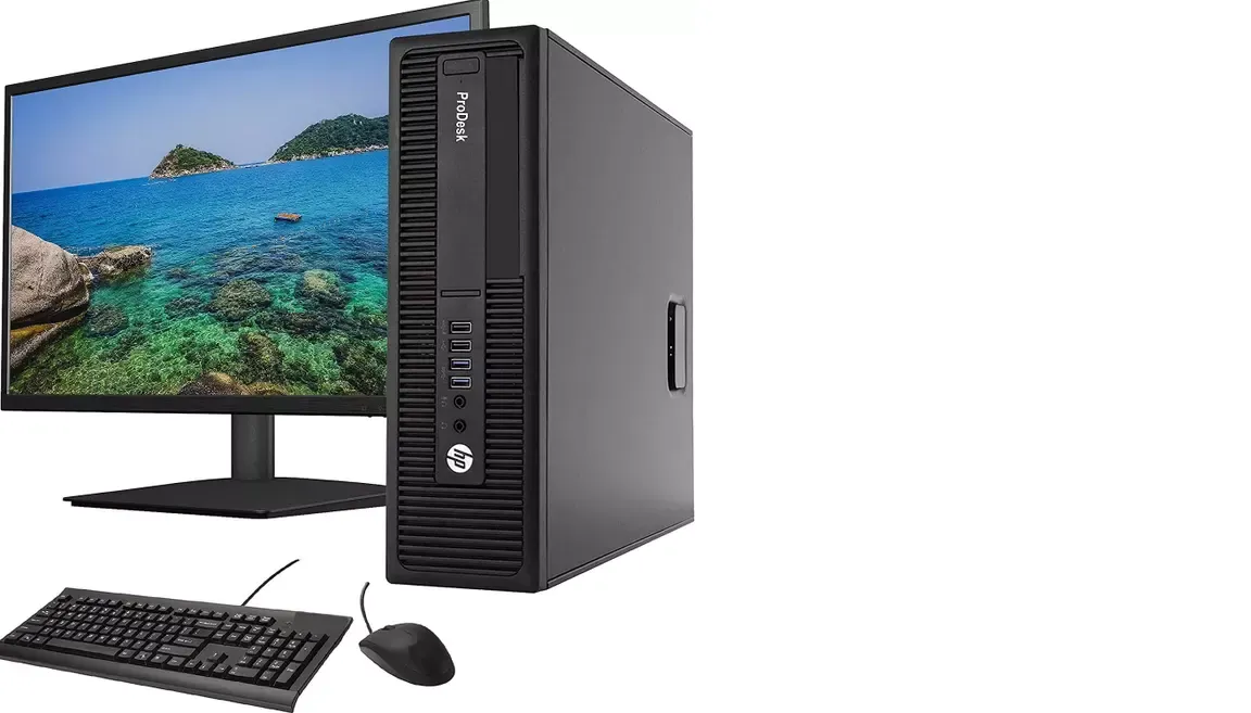 KIT PC + MONITOR TECLADO MOUSE WIFFI