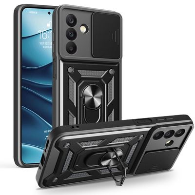 Generico Carcasa Reforzada Con Cubre Cámara Para Samsung