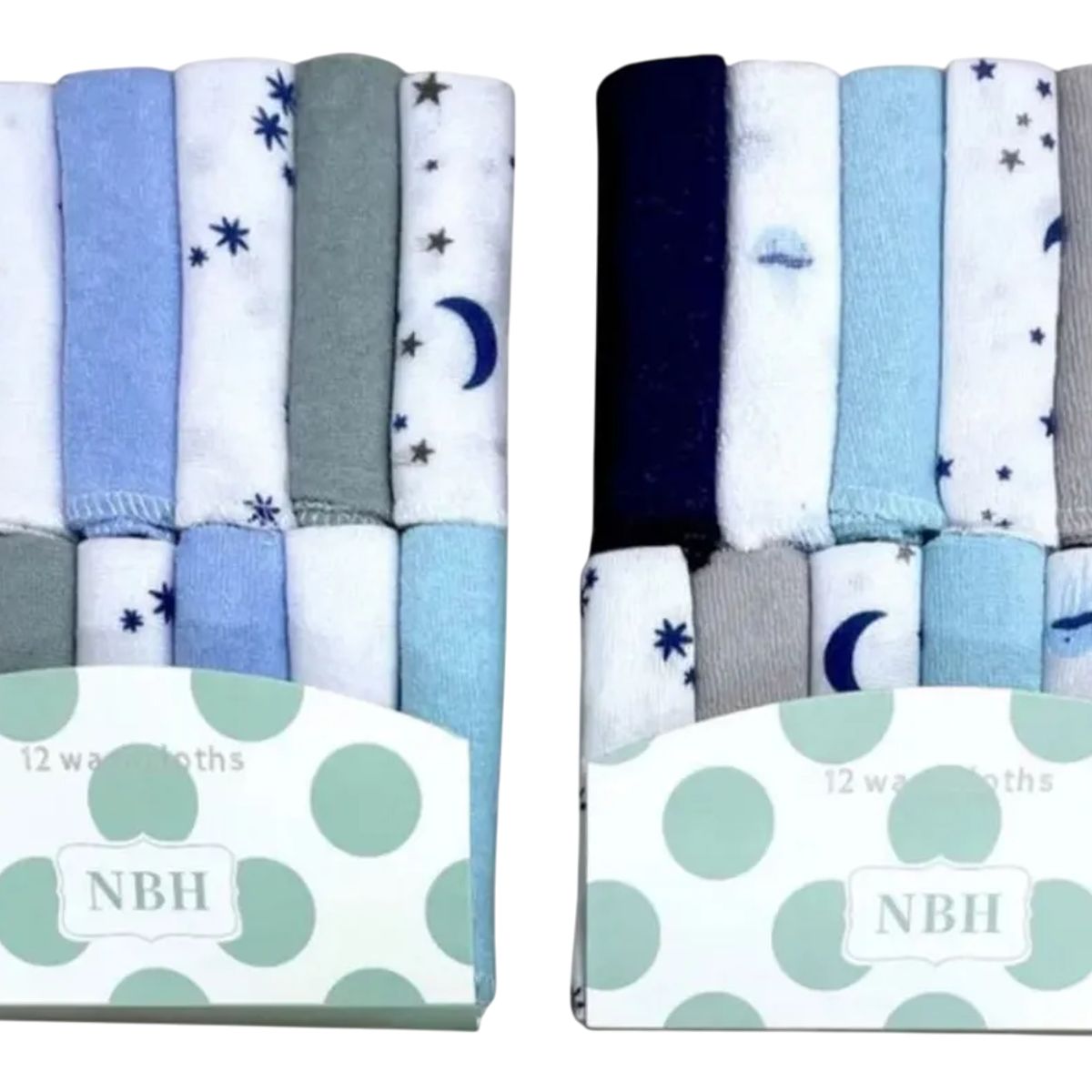 GENERICO - Set 12 Toallas Tutos Para Bebes Pañuelo Suave Recién Nacido