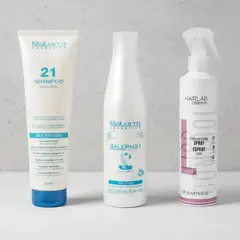 SALERM - Kit Cuidado Capilar Shampoo - Crema 21 - Protector