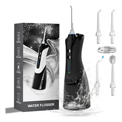 EVERSO - Iirrigador Dental Portátil Limpiador Viajero 5 Modos 350ml