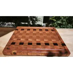 GENERICO - Tabla para picar Endgrain Roble Americano & Nacional 40x33x4