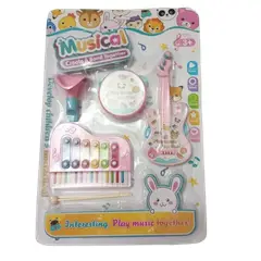 GENERICO - Set juguete sonajero guitarrar para bebe