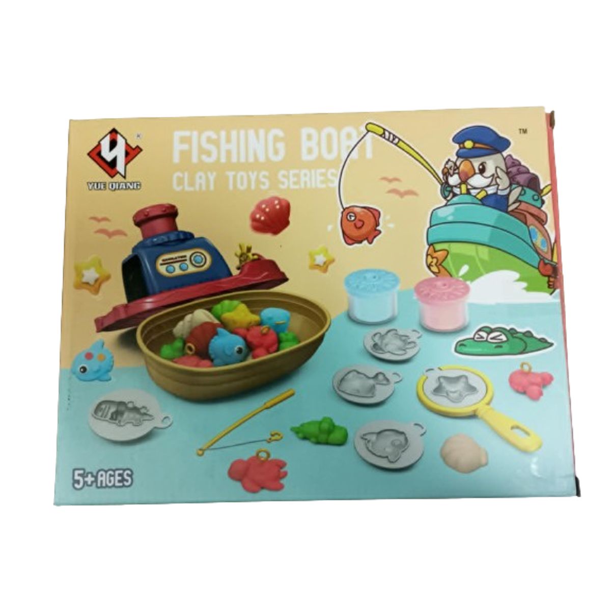 GENERICO - Juguete de arcilla de pesca niños