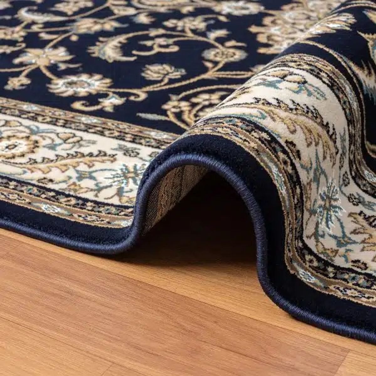 MROTTO - Alfombra Classica Mediana Azul 120 x 180 cm