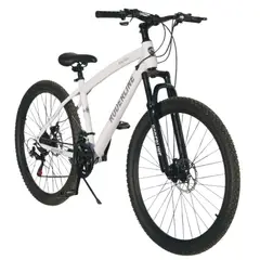 RODERLINE - Bicicleta MTB Aro 27.5 Blanca Frenos Disco Aleacion Aluminio