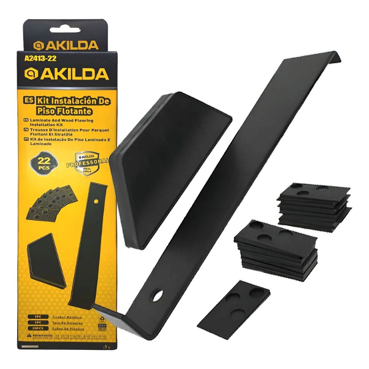 GENERICO - Kit Instalación Piso Flotante Laminado De Madera Profesional