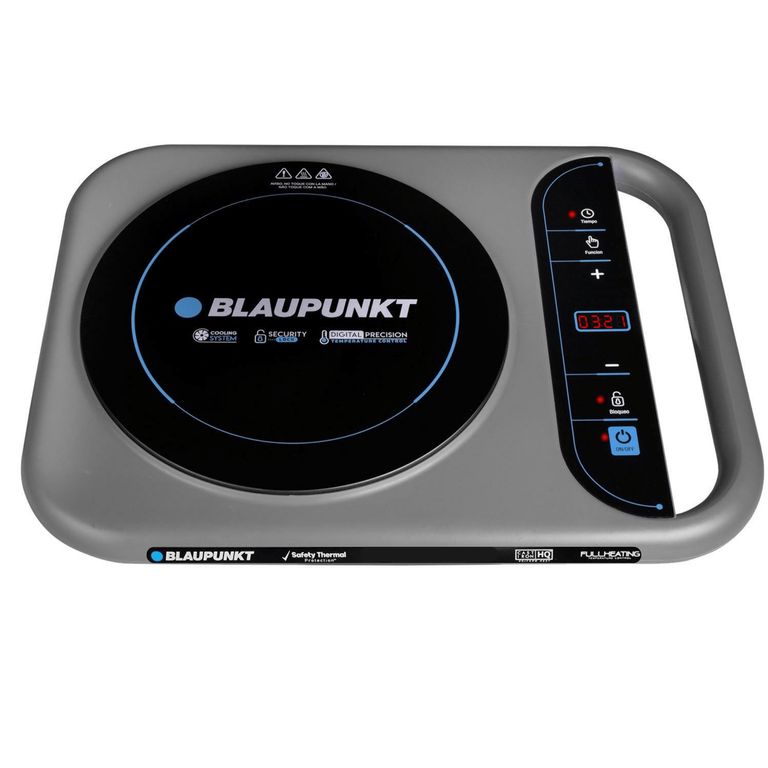BLAUPUNKT Cocina Encimera Eléctrica Inox Single Burner 2000W AI11900