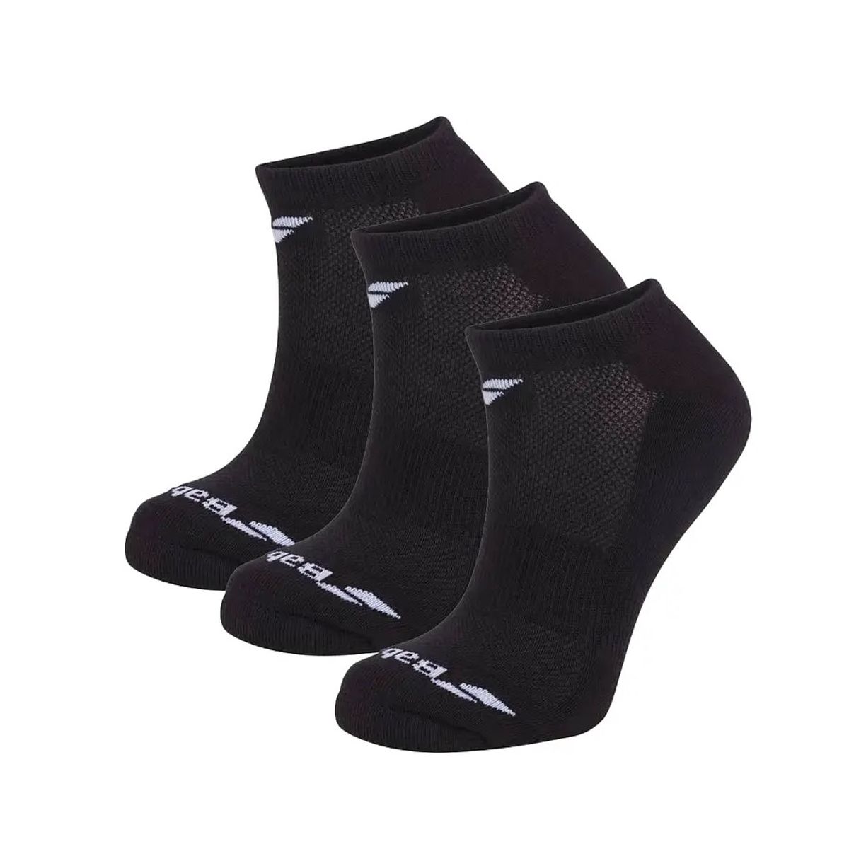 BABOLAT - Calcetin Babolat Invisible Negro - 3 Pares Tenis Padel