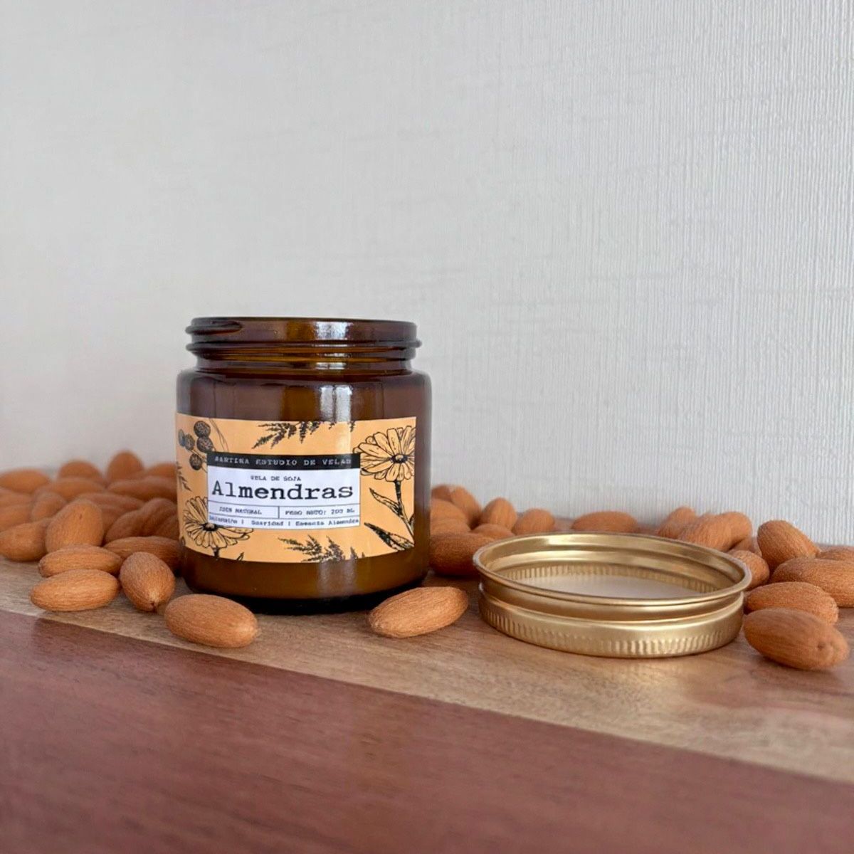 GENERICO - Vela Aromática Soja Almendras 100ml