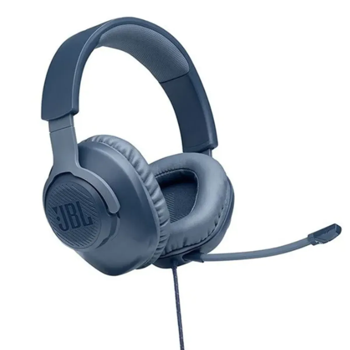 JBL - Audífonos Con Micrófono Para Juegos Con Cable JBL Quantum 100 Azul