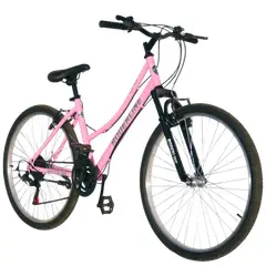 RODERLINE - Bicicleta Mtb Aro 26 Rosa Frenos V brake Aleacion Aluminio