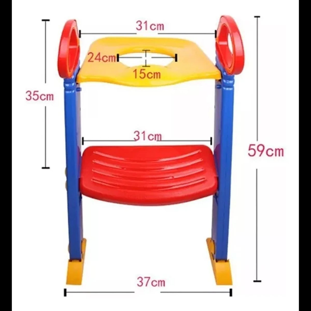 MOVI - ADAPTADOR DE WC CON ESCALERA PARA NIÑOS