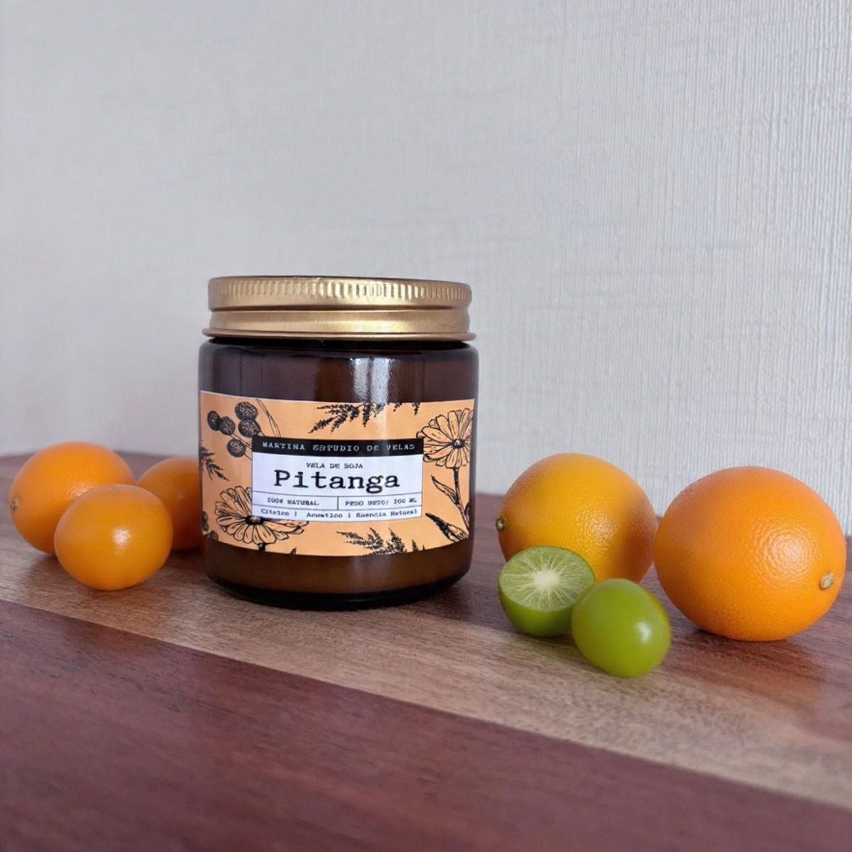 GENERICO - Vela Aromática Soja Pitanga 100ml