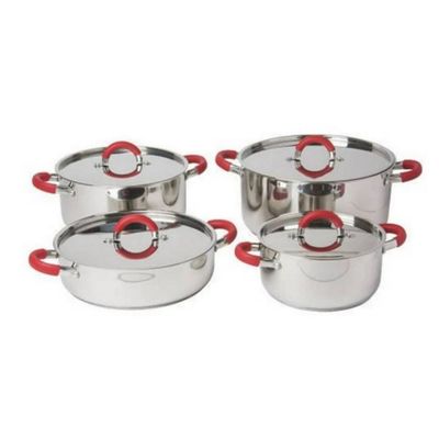 Imagen 2 del producto BATERIA DE COCINA ARTE ANDINO 8 PIEZAS ACERO INOX