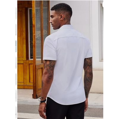Imagen 2 del producto Camisa Slim Fit Manga Corta para Hombre estilo Moderna Elegante