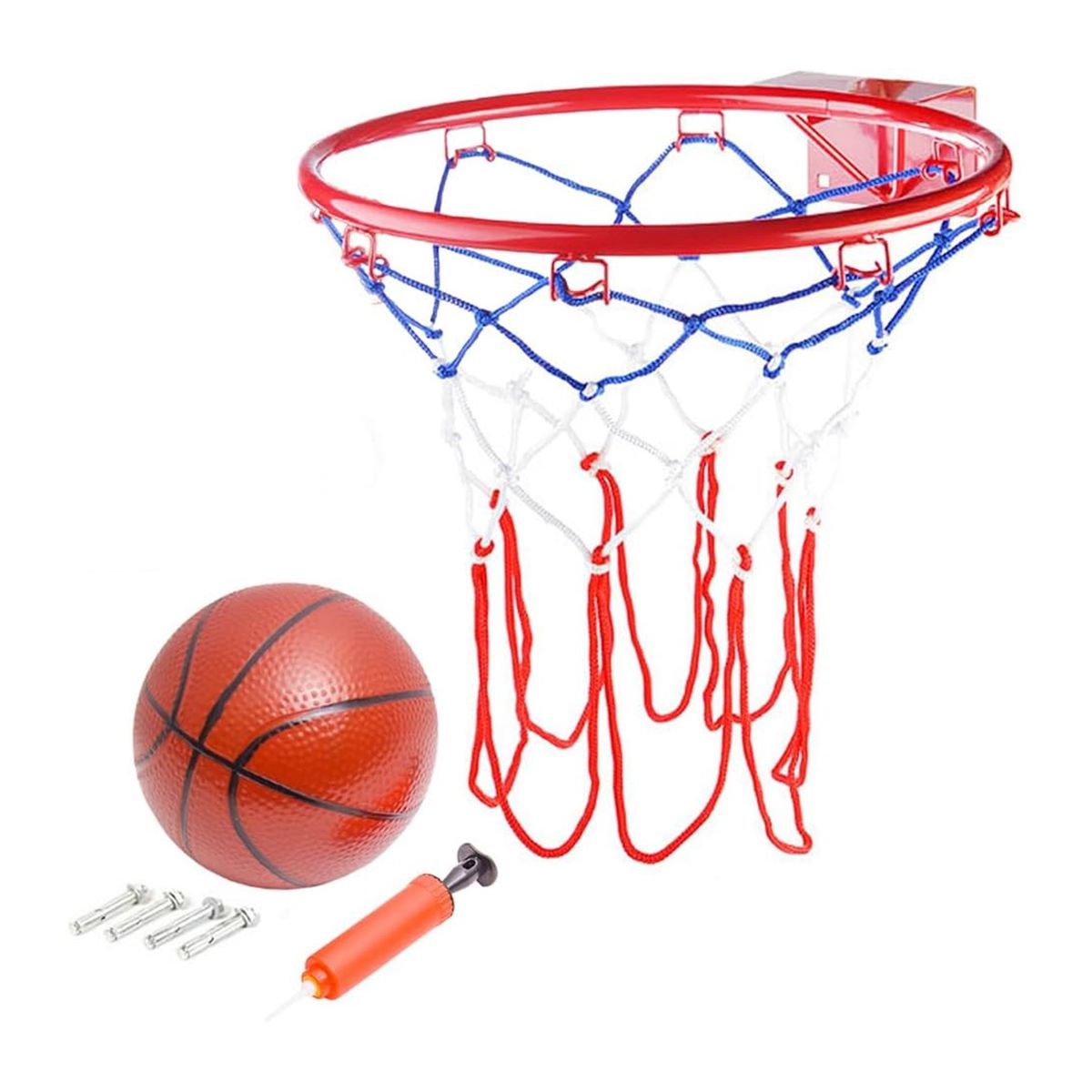 GENERICO - JUGUETE ARO DE BASKET PARA PARED Y ACCESORIOS