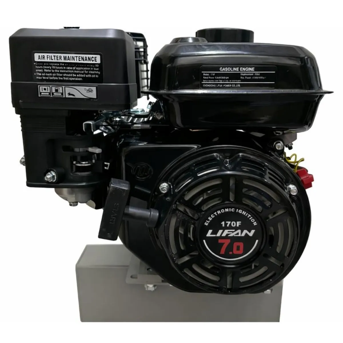 ALTERNATIVE - Astilladora Partidor Trozador De Leña 10 Tonelada Bencinero Motor Lifan