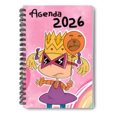 GENERICO - Agenda Angélica Pickles Rugrats Planner Cuaderno A5 Anillado