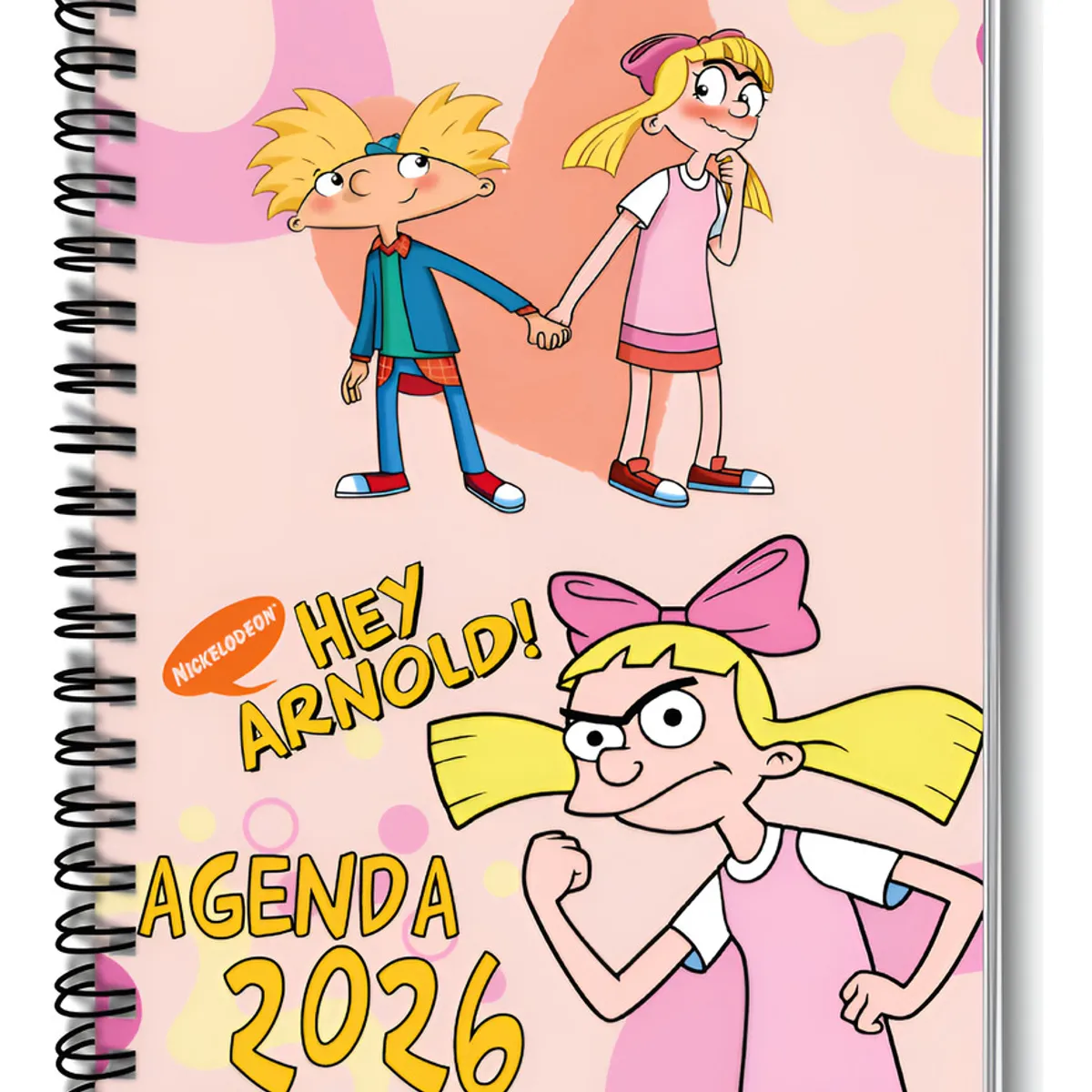 GENERICO - Agenda Helga Pataki Hey Arnold Planner Cuaderno A5 Anillado