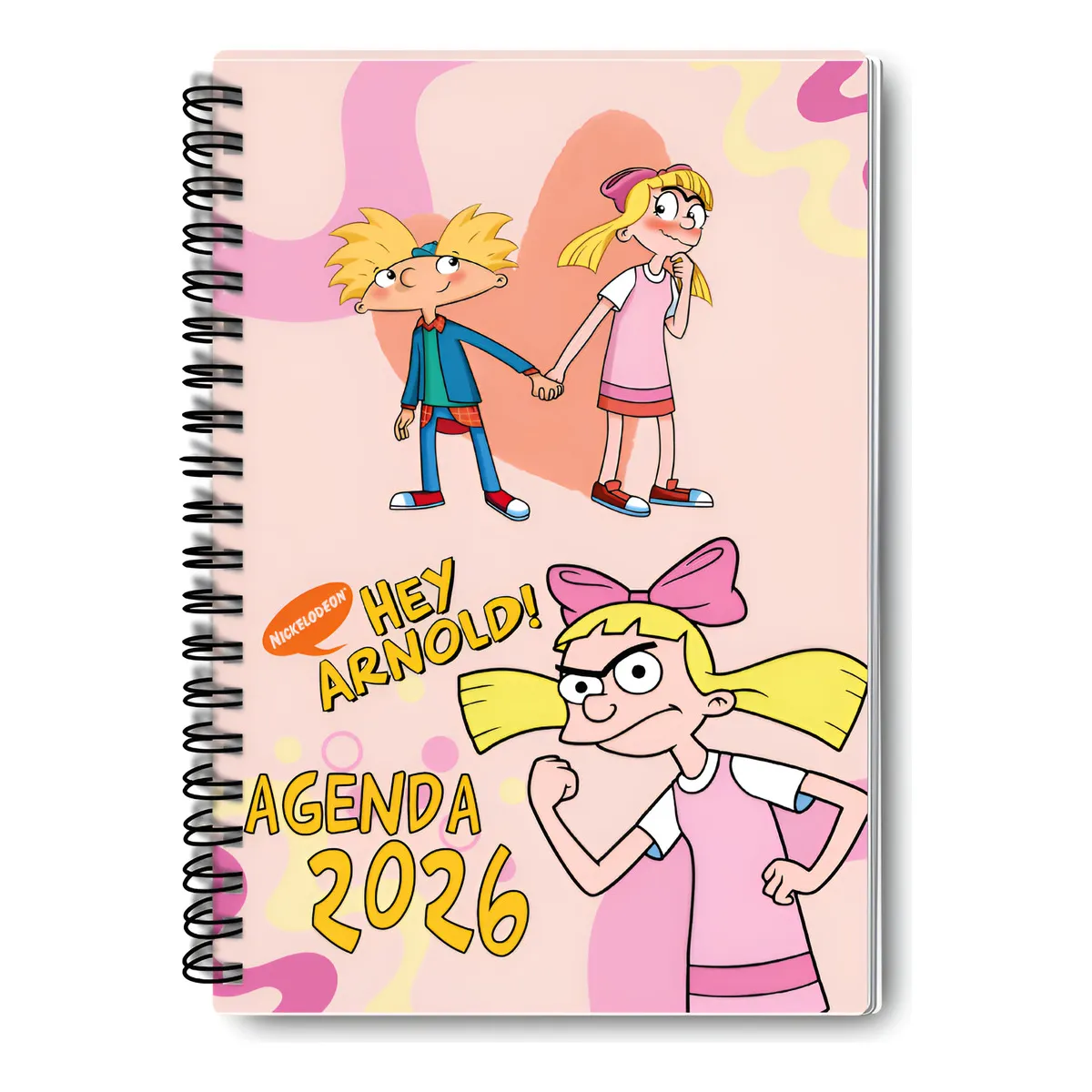 GENERICO - Agenda Helga Pataki Hey Arnold Planner Cuaderno A5 Anillado