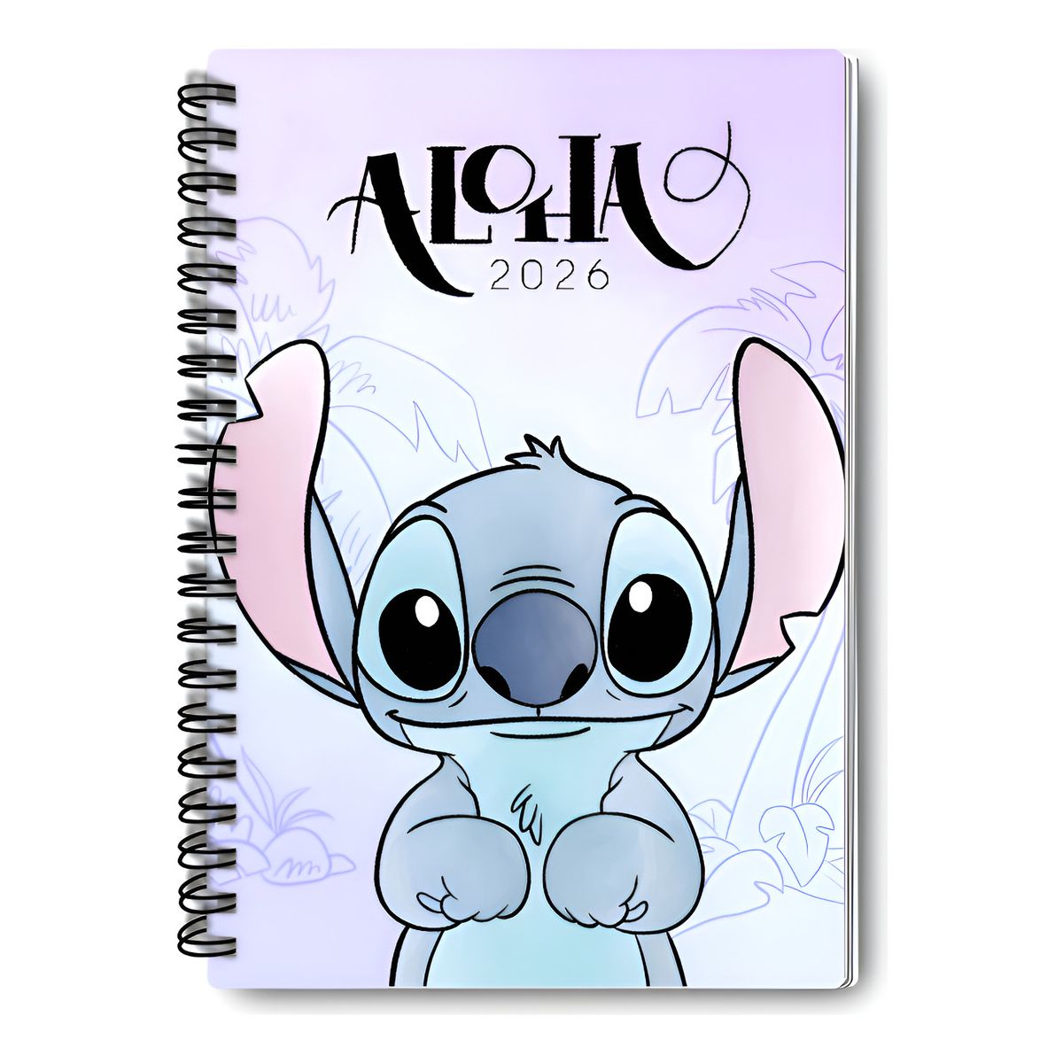 GENERICO - Agenda Stitch Aloha Planner Cuaderno A5 Anillado