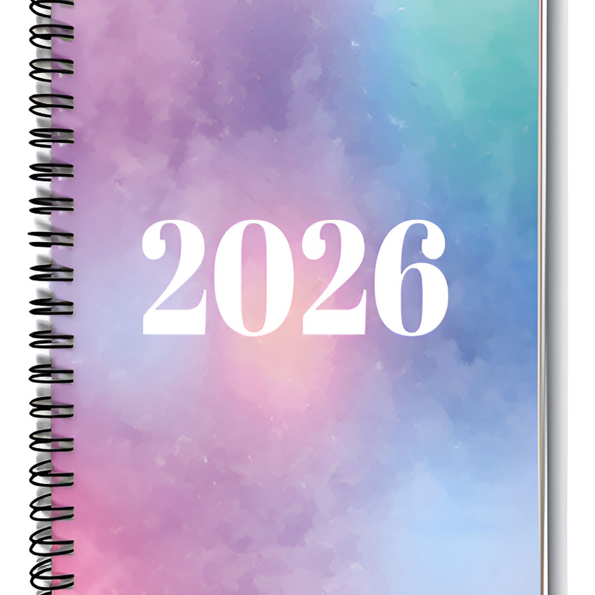 GENERICO - Agenda Clásica Morada Lila Mujer Planner Cuaderno A5