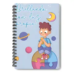 GENERICO - Agenda Tea Perpetua Sin Fecha Planner A5 Anillada