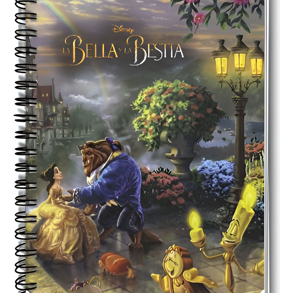 GENERICO - Agenda Bella Y Bestia Perpetua Sin Fecha Planner A5