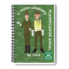 GENERICO - Agenda Carabineros Chile Perpetua Sin Fecha Planner Mod3