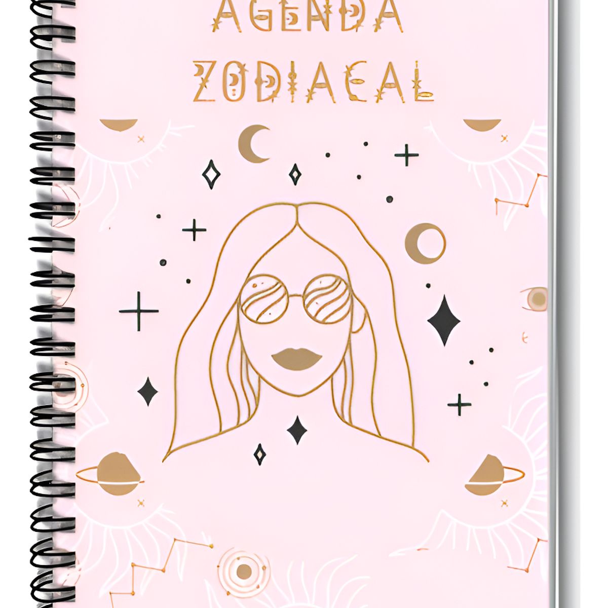 GENERICO - Agenda Zodiacal Perpetua Sin Fecha Planner Cuaderno