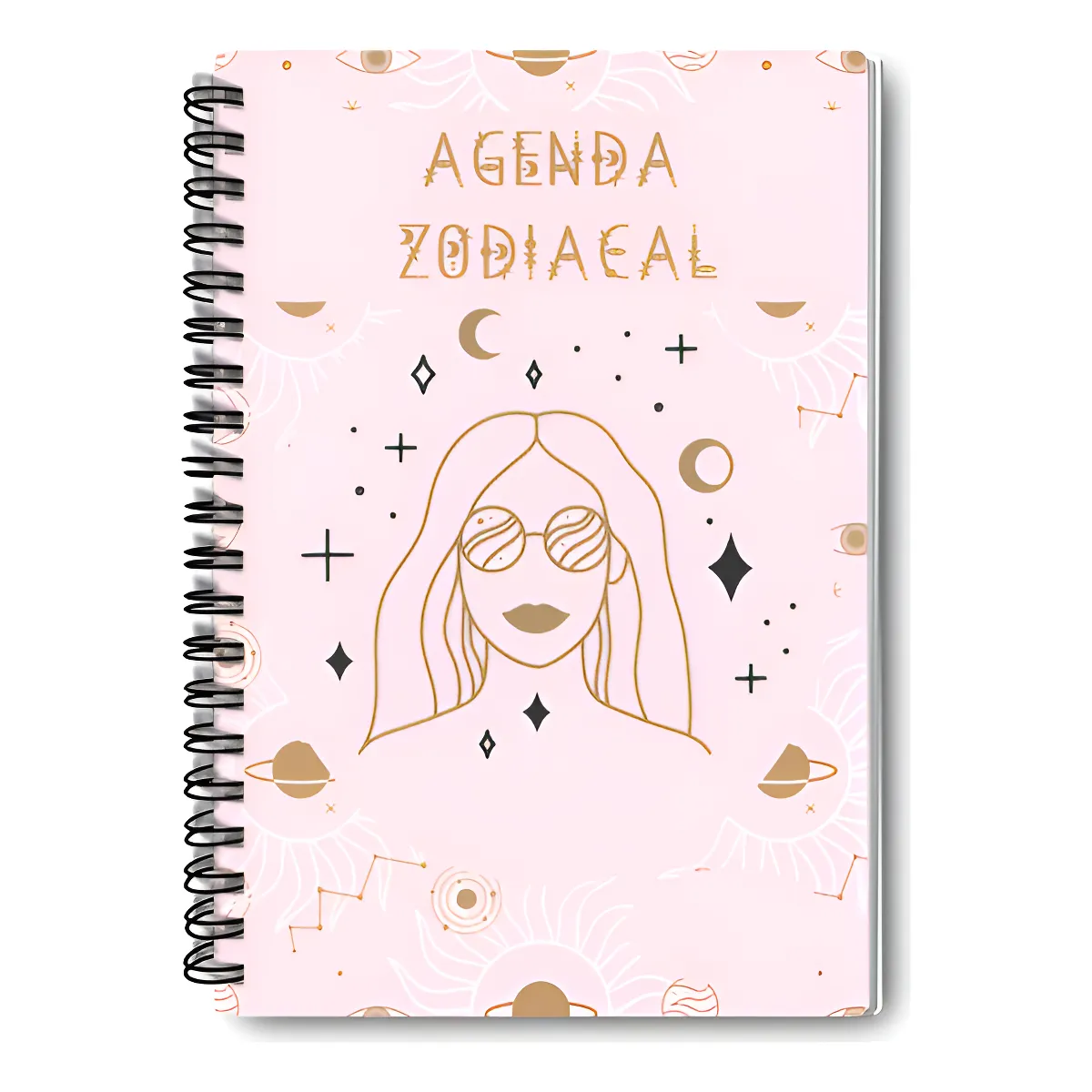 GENERICO - Agenda Zodiacal Perpetua Sin Fecha Planner Cuaderno