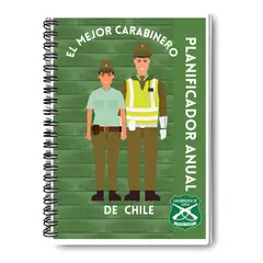 GENERICO - Agenda Carabineros Chile Perpetua Sin Fecha Planner Mod4